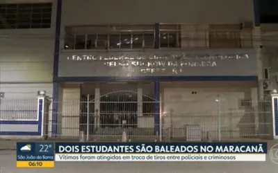 Dois alunos do Cefet são baleados em troca de tiros no Rio de Janeiro